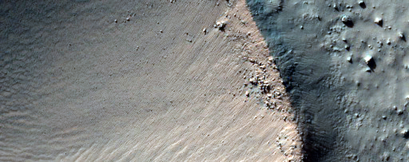 Well-Preserved 2 Kilometer Crater