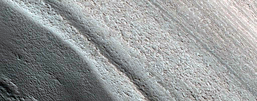 Potential Avalanche Scarp