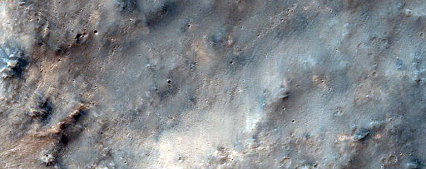 Valley Near Huygens Crater