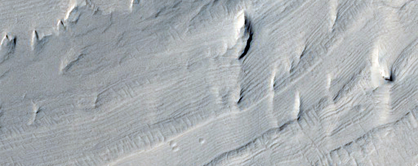 Apollinaris Sulci Layers and Yargangs