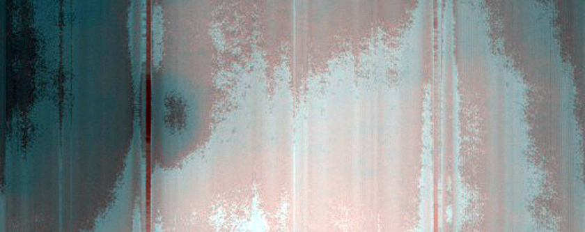 Relatively Fresh Crater on Northern Plains