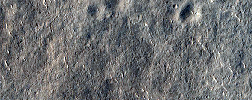 Terrain North of Amenthes Fossae