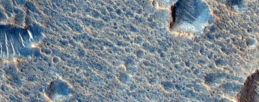 Small Mounds in Chryse Planitia