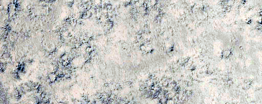 Bedrock Deposit in an Ancient Crater