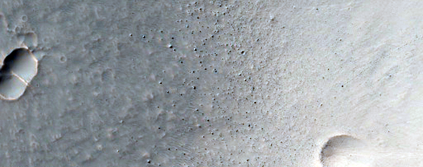 Recent 5-Kilometer Impact Crater