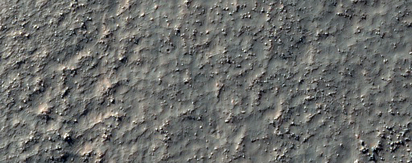 Pyroxene-Rich Degraded Crater Rim in Terra Sirenum