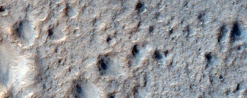 Libya Montes Layered Material
