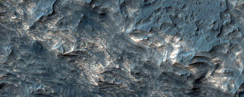Melas Chasma Terrain