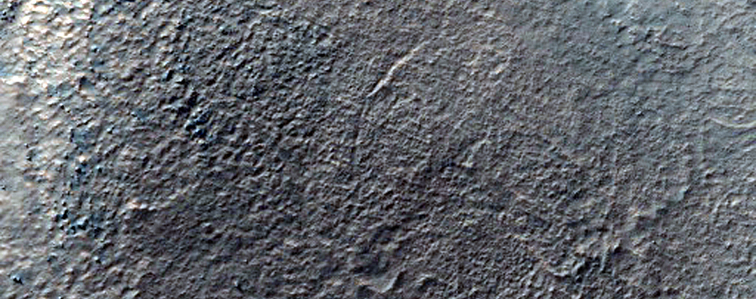 Central Peak of a Crater in Hellas Planitia