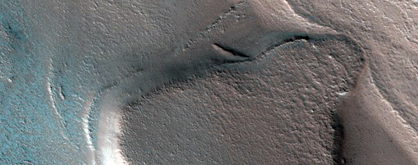 Potential Avalanche Scarp