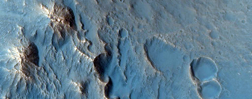 Well-Preserved 8-Kilometer Impact Crater with Central Peak