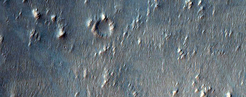 Scarp in Mantled Material