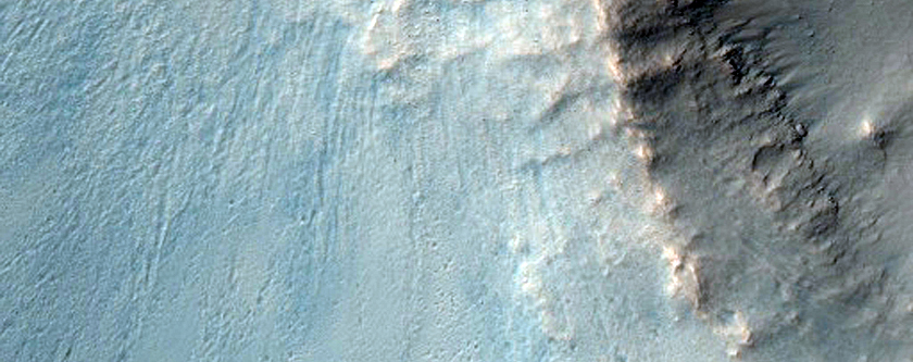 Small Fresh Crater in Terra Meridiani