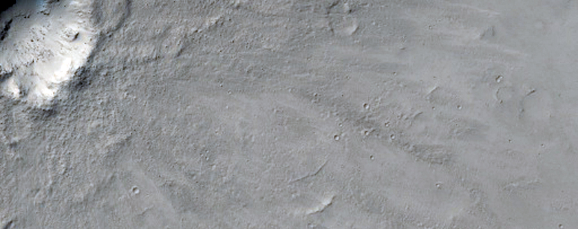 Recent 300-Meter Impact Crater Near Ma Adim Vallis