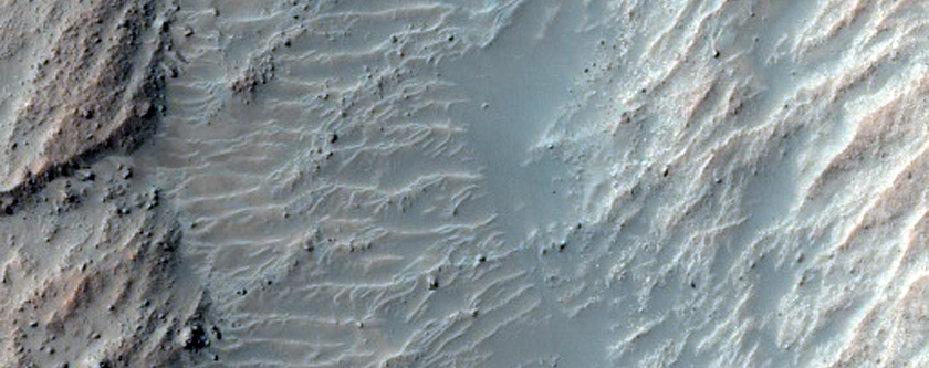 Ganges Chasma Landslide