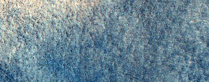 Possible Olivine in Western Utopia Planitia