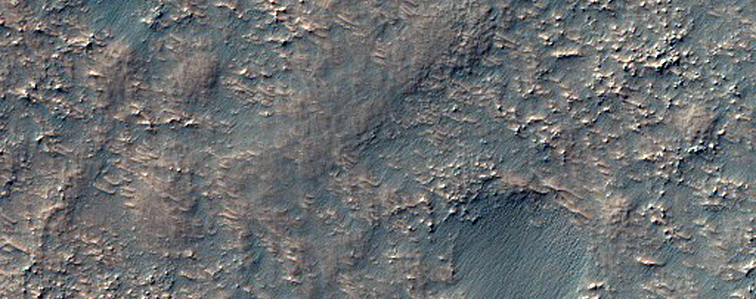 Dunes in Arkhangelsky Crater