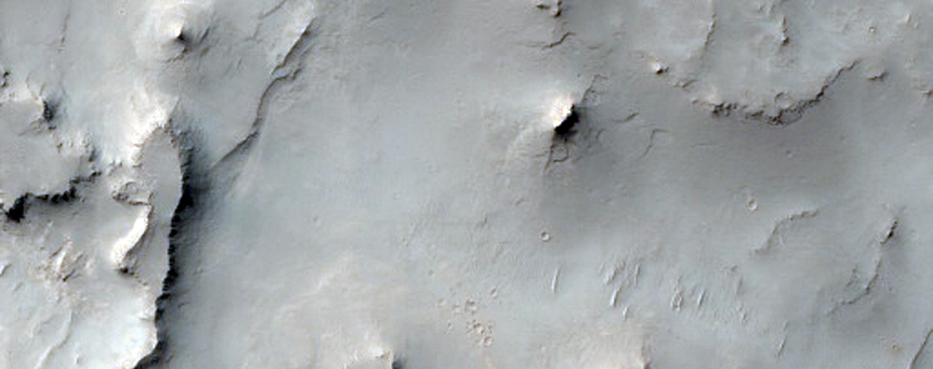 Ridges Buttes and Mesas in Noachis Terra