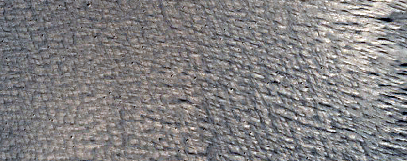 Cobres Crater Central Uplift