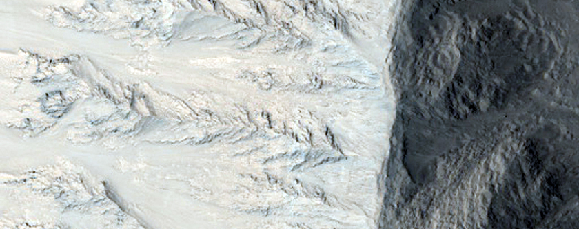 West Rim of Bacolor Crater