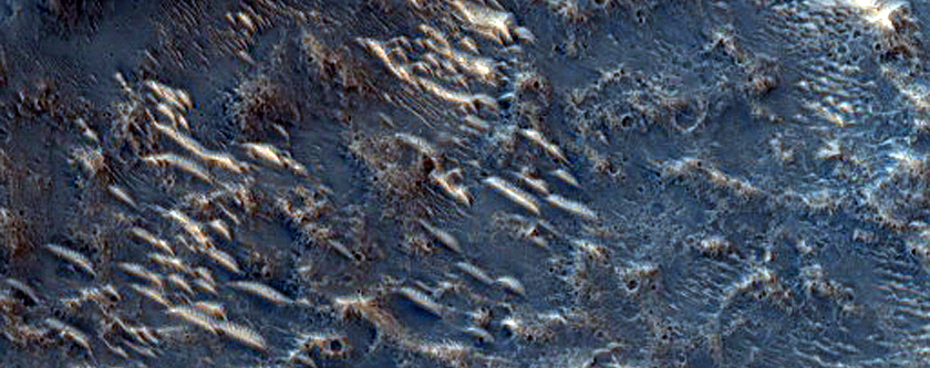 Libya Montes Possible Olivine and Pyroxene Deposits
