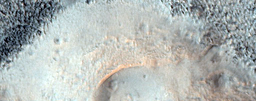 Light Knobs in Acidalia Planitia