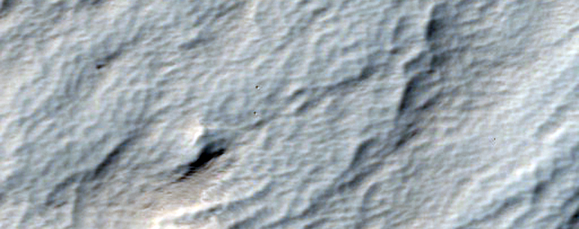 Northwestern Flank of Arsia Mons