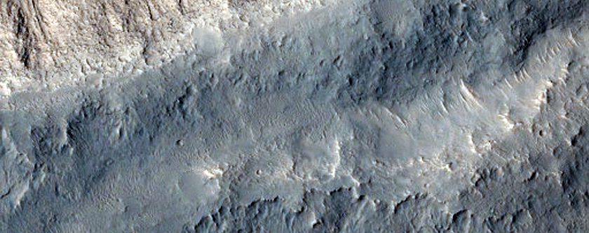 Crater Northeast of Isidis Region