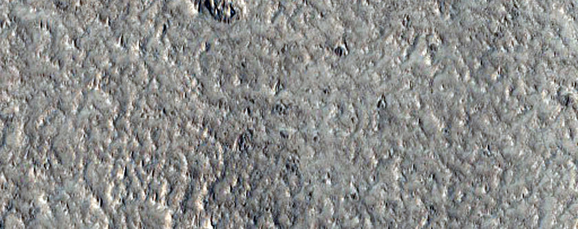 Possible Small Volcano Visible in THEMIS Image V21709005