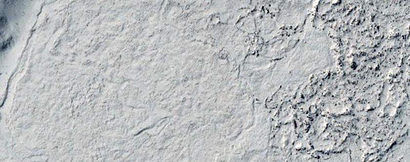 Platy Flow and Upland Contacts in Cerberus-Aeolis Region