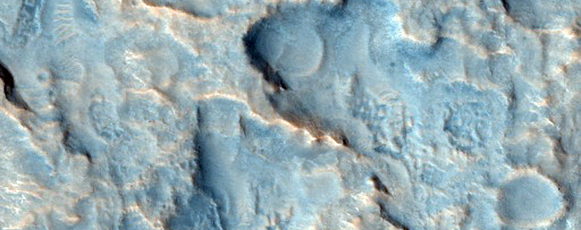 Small Valley in Acidalia Planitia