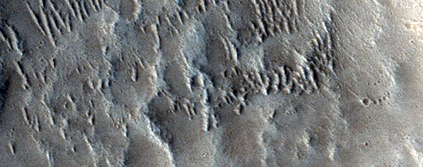 Possible Small Volcano in Mareotis Fossae