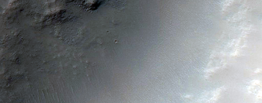 Well-Preserved 4-Kilometer Impact Crater in Noachis Terra