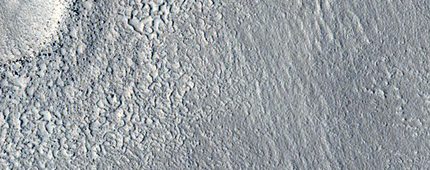 Small Crater in Arcadia Planitia