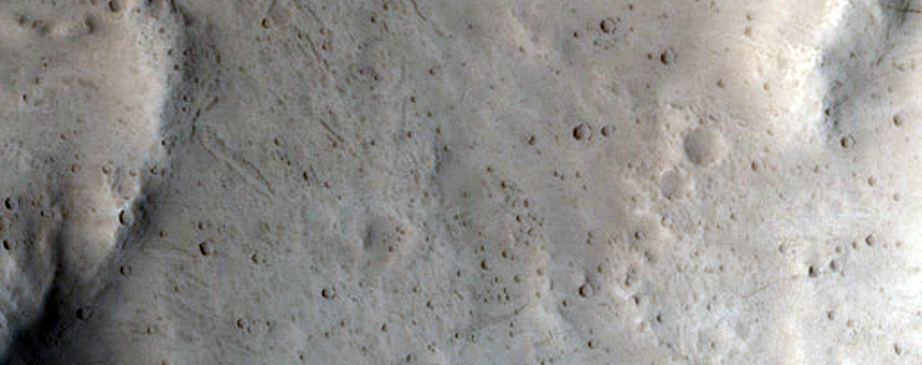West Rim of Impact Crater