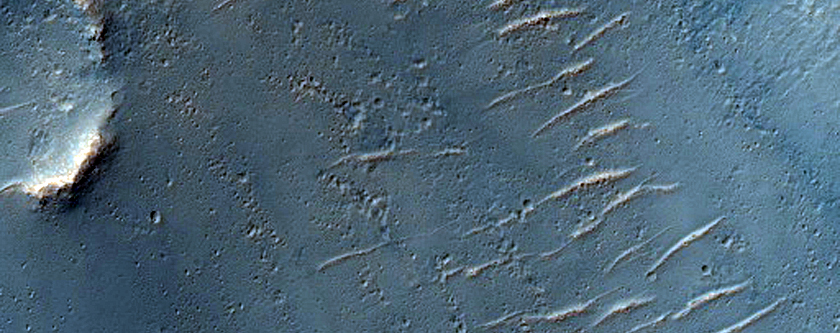 Very Recent Impact Crater