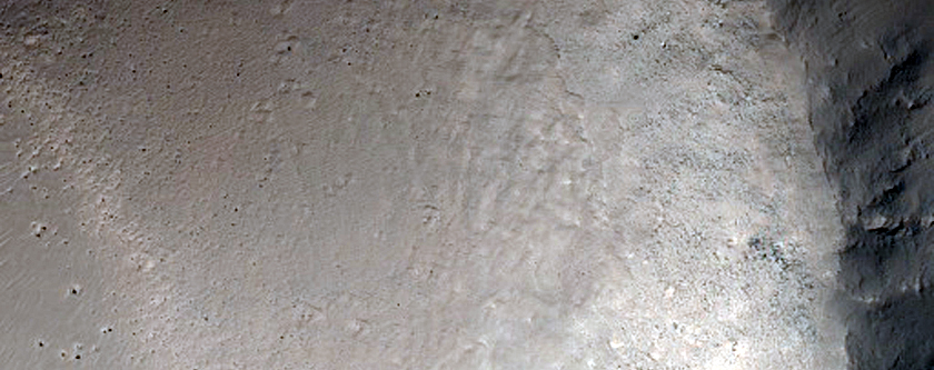 Fresh Crater in Claritas Fossae Region