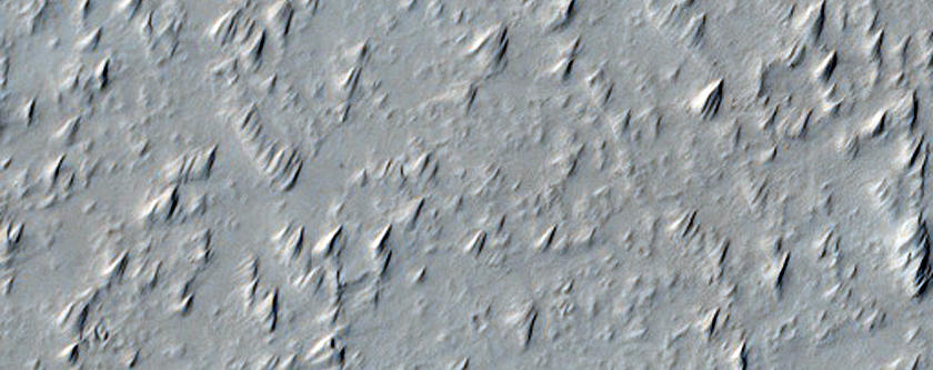 Tharsis Region Lava Flow