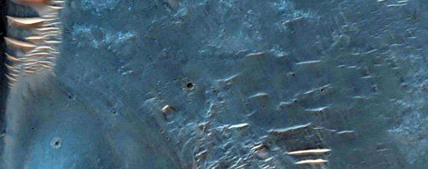 Central Structure of an Impact Crater