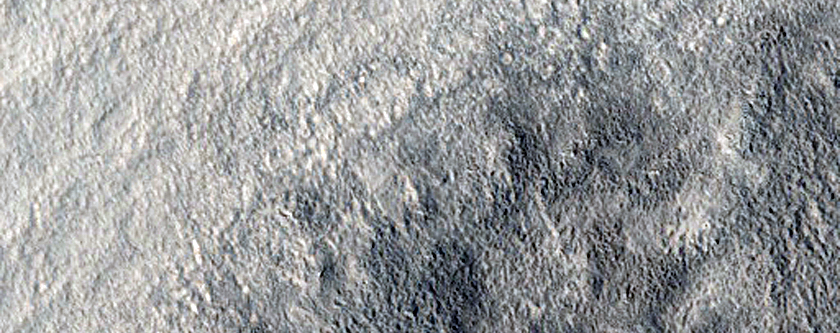 Terrain with Parallel Lineations Visible in THEMIS Image V29600014