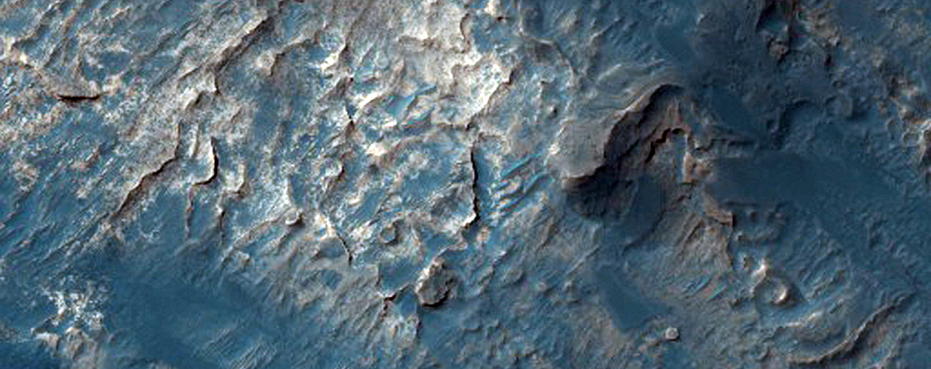 West Candor Chasma Possible Hematite