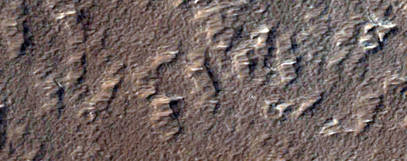 Terrain North of Ascraeus Mons