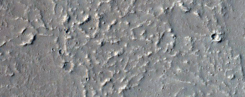 Flow Material in Kasei Valles System