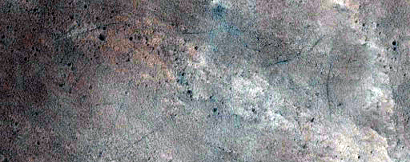 Slope of Albor Tholus Caldera