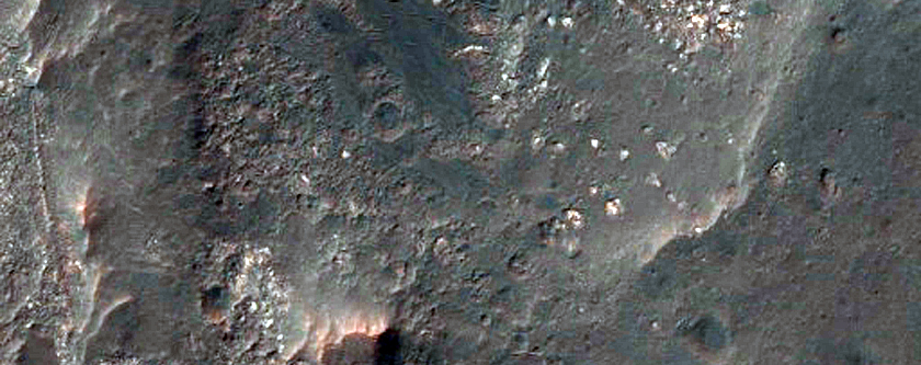Central Structure of a Well-Preserved Impact Crater