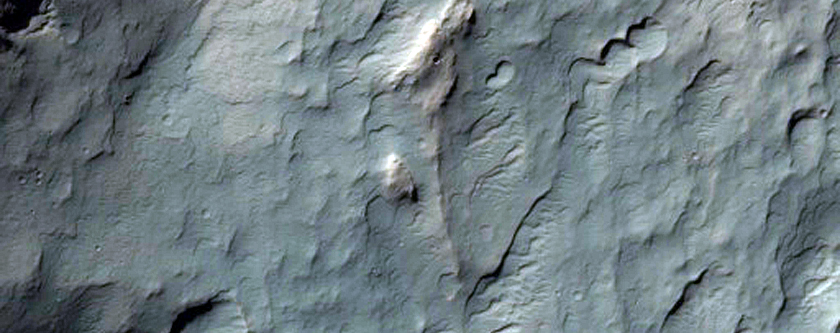 Central Structure and Floor of an Impact Crater