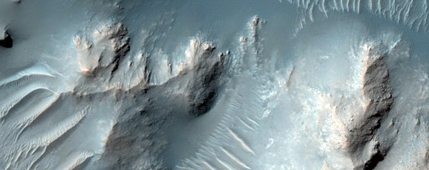 Central Structure of an Impact Crater
