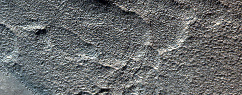 Craters in Hellas Region