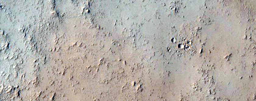 Ring Trough in Crater