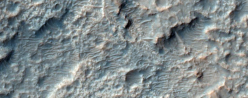 Possible Bedrock Exposures and Channel Features